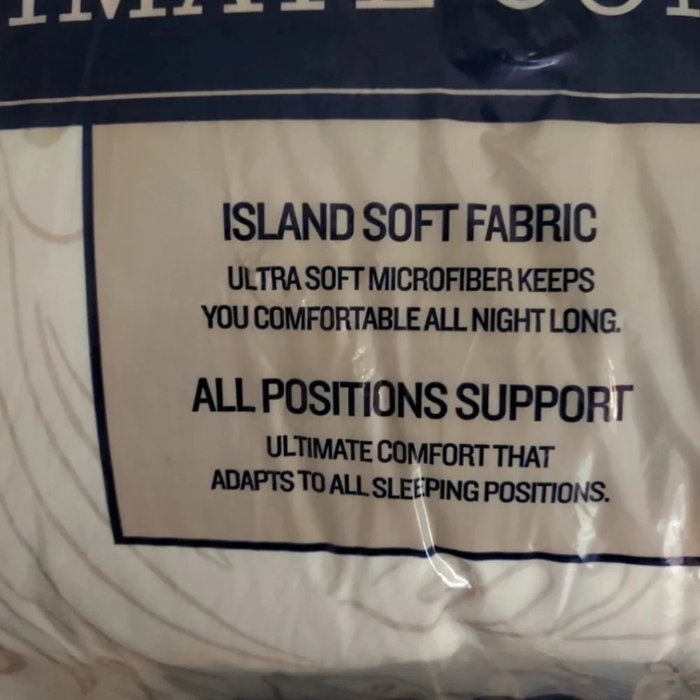 Tommy Bahama Home Ultimate Comfort Pillow Set of 2 Jumbo 20 x 28 Queen BNWT SO